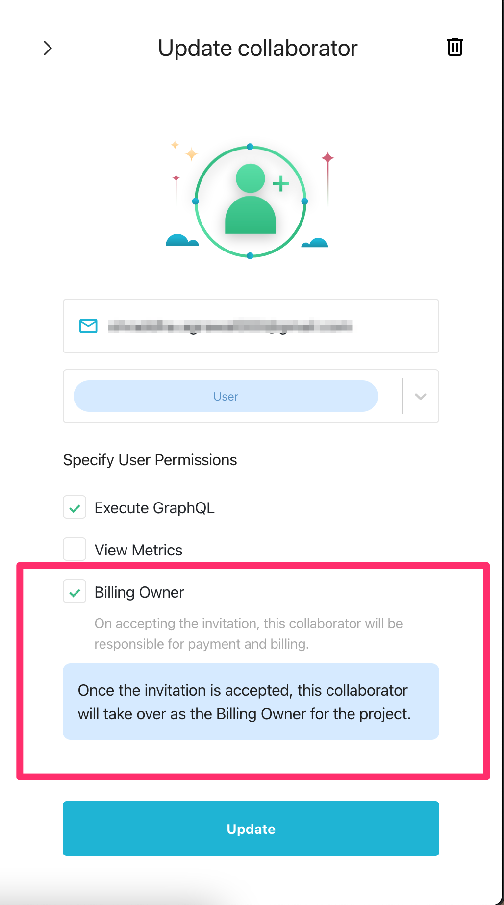 Add Billing Owner Privilege